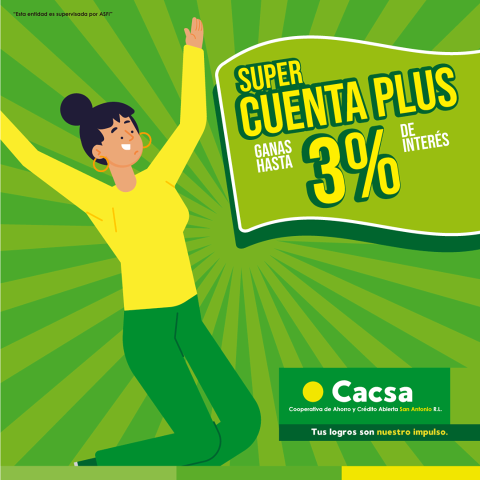  #SuperCuentaPlus de CACSA