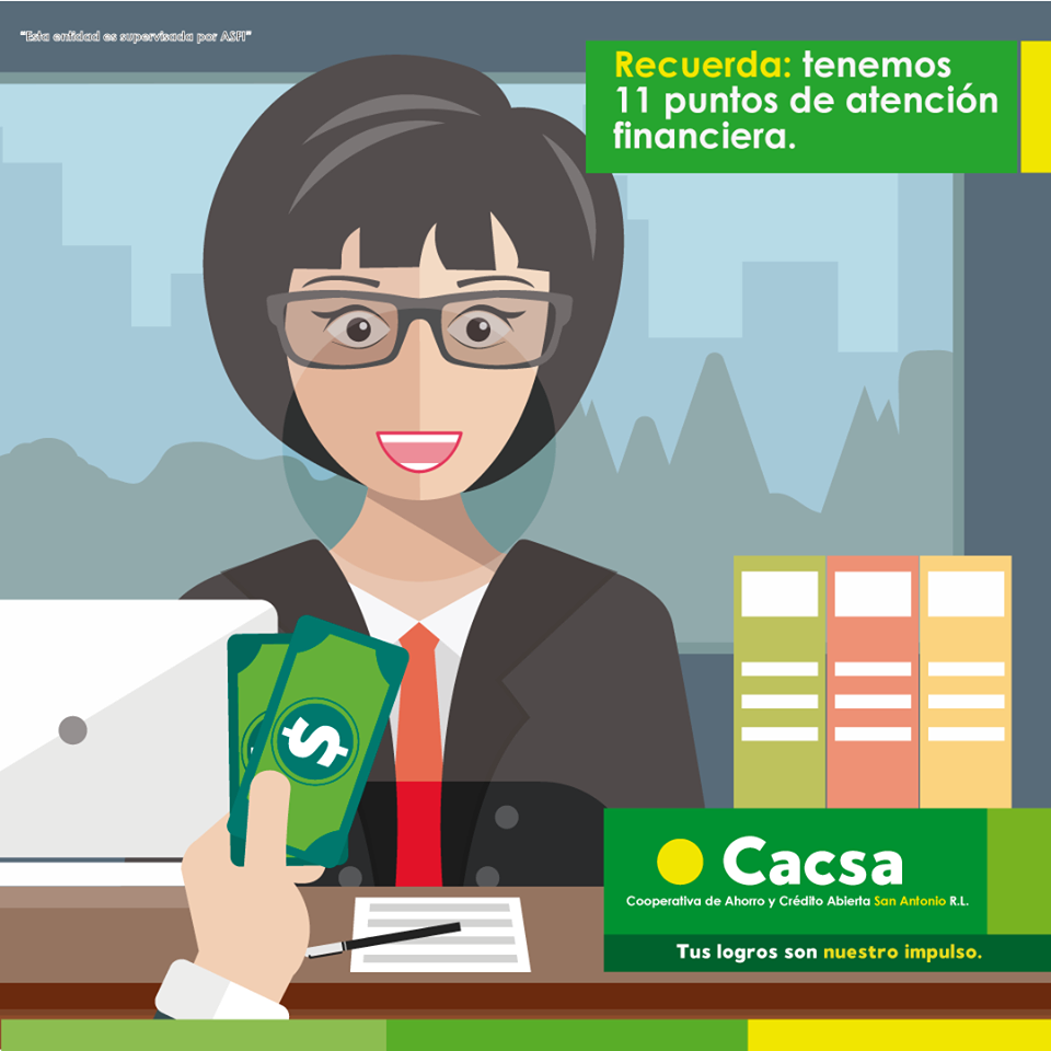 No es necesario que vayas lejos de donde vives para que accedas a todos nuestros servicios. Encuentra tu punto de atención financiera más cercano en http://bit.ly/PuntosCACSA