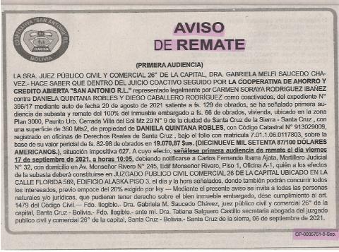 Recorte de periódico