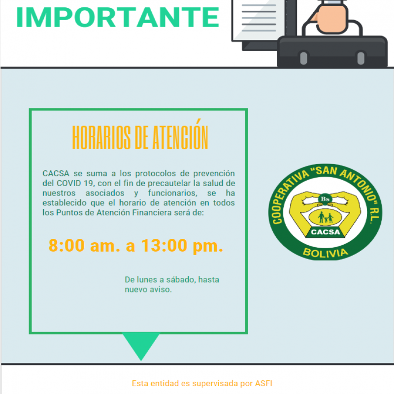 Horarios De Atención 