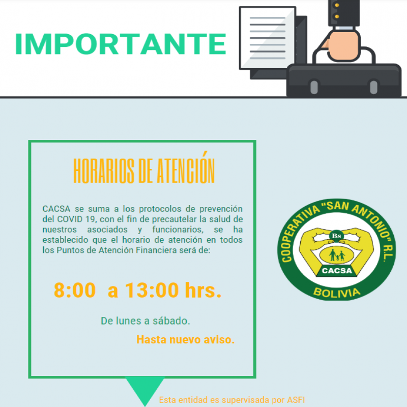 Horarios De Atención