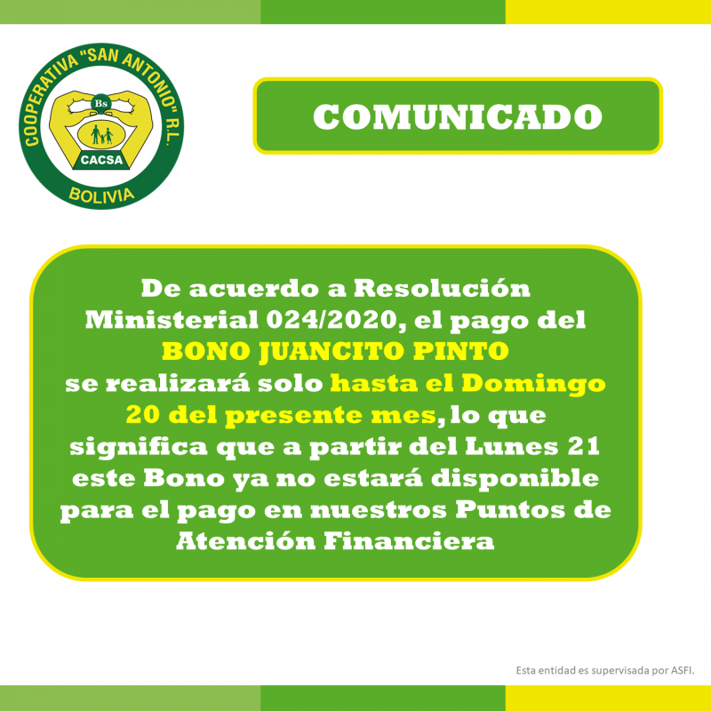 Comunicado 