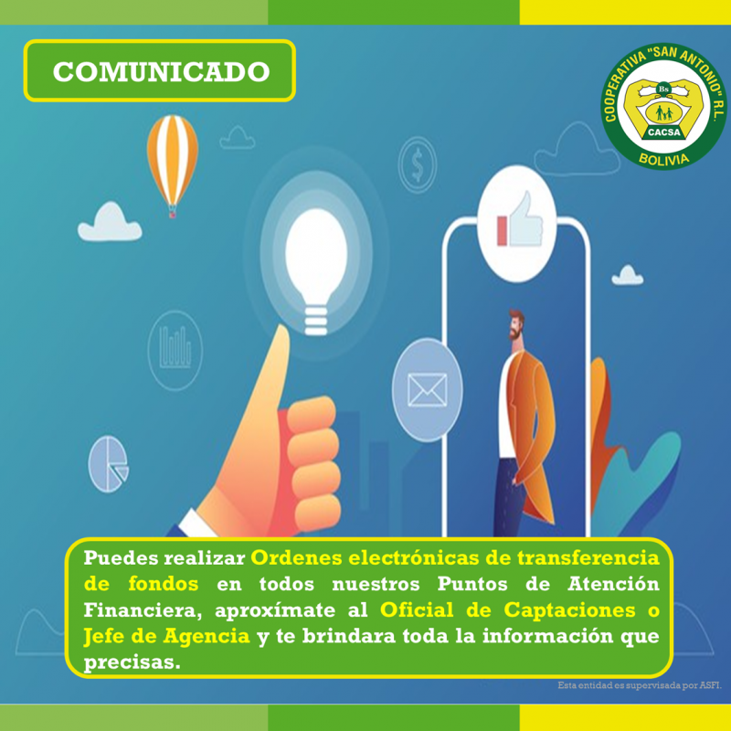 Ordenes electrónicas de transferencia de fondos