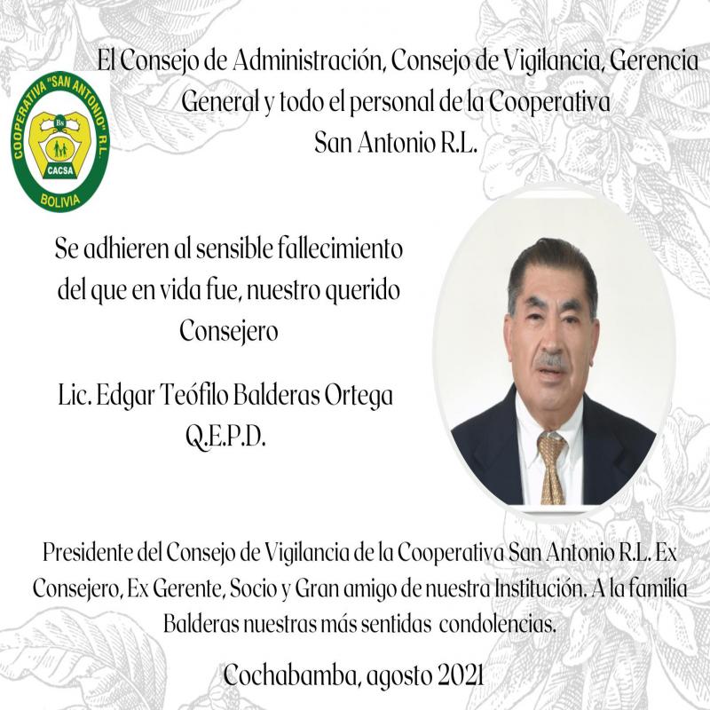 Condolencia