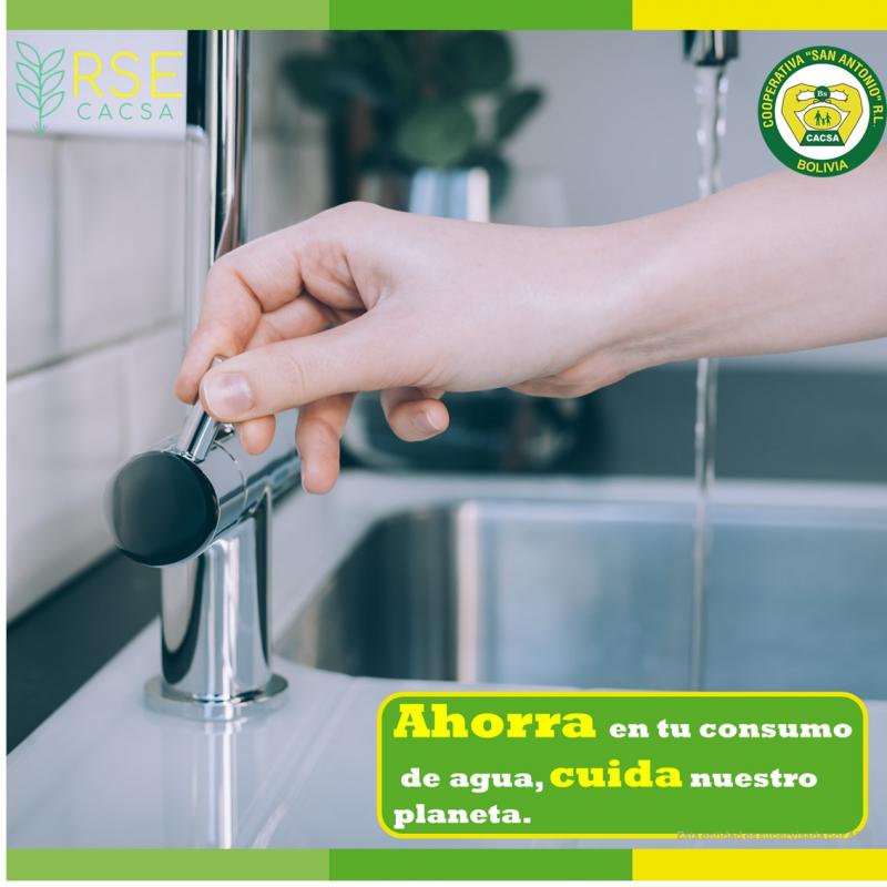 Ahorro del agua